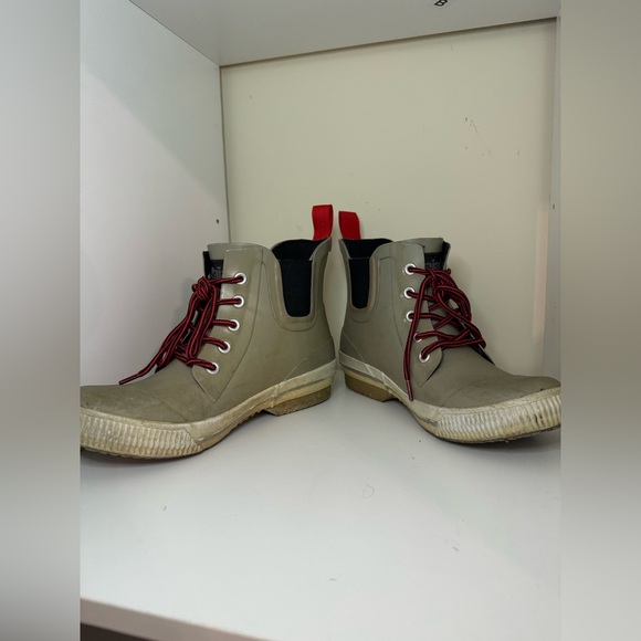 Pajar LoLita Canada Rainboot size 6 lace up short Gray waterproof rainboots - Picture 6 of 7